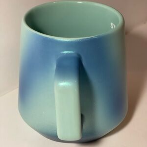 ☕ Trendy Starbucks Blue Ombré Ceramic Mug | 14 oz | Microwave & Dishwasher Safe